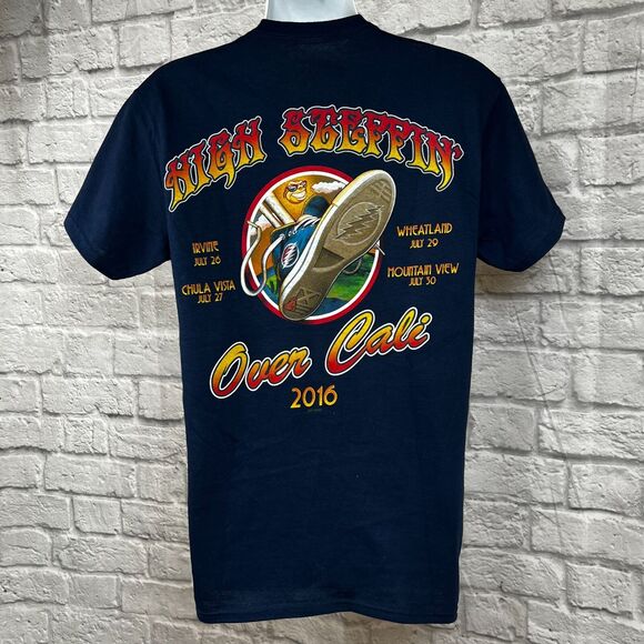Grateful Dead & Company Men's Small T-Shirt High Steppin Over Cali 2016 Tour - Picture 4 of 5